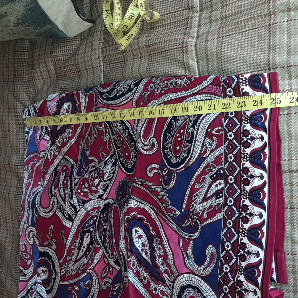 🌺CHARTER CLUB PAISLEY PRINT Skirt - Picture 6 of 6